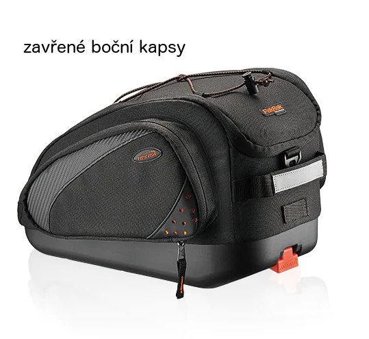 Brašna na nosič IBERA BA19 Commuter Multimount Expandable