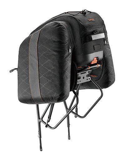 Brašna na nosič IBERA BA19 Commuter Multimount Expandable