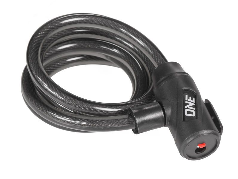 Spirálový zámek FORT 8.0 1500x12 mm černá