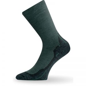 Merino ponožky Lasting WHI tmavě zelená