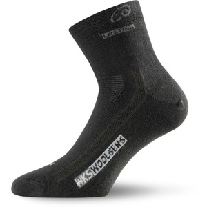 Merino ponožky Lasting WKS černá