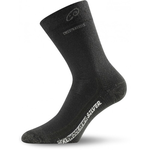 Merino ponožky Lasting WXL černá