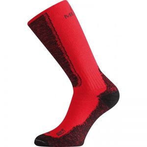 Merino ponožky Lasting Merino WSM červená