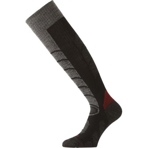 Lyžařské ponožky Lasting SWE šedá