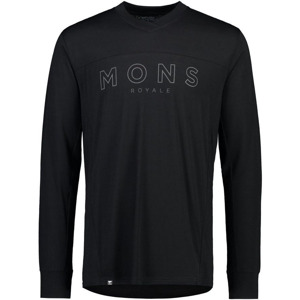 Pánský merino dres Mons Royale Redwood Enduro VLS black