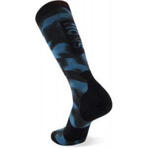 Merino ponožky Mons Royale Atlas Digital blue motion