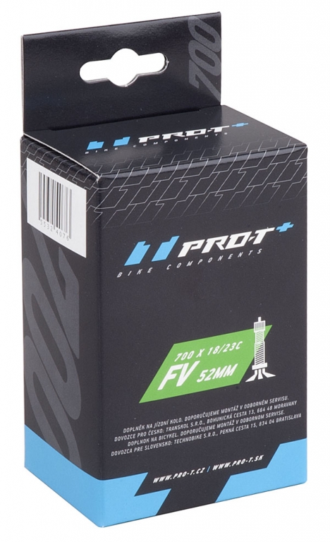 Duše PRO-T Plus 700x28-37C (28/38-622/630) FV 33mm