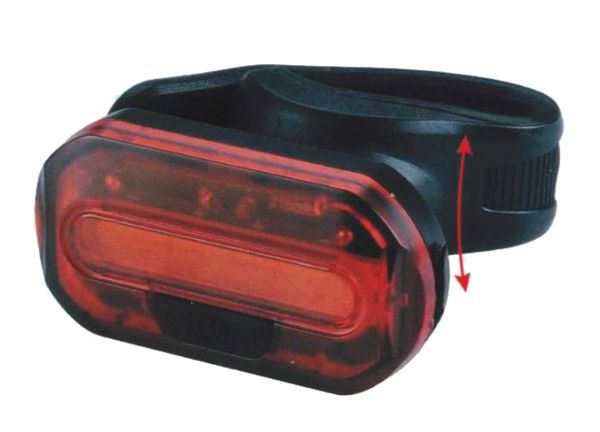 Světlo zadní PRO-T Plus blikací 15 diod Compact