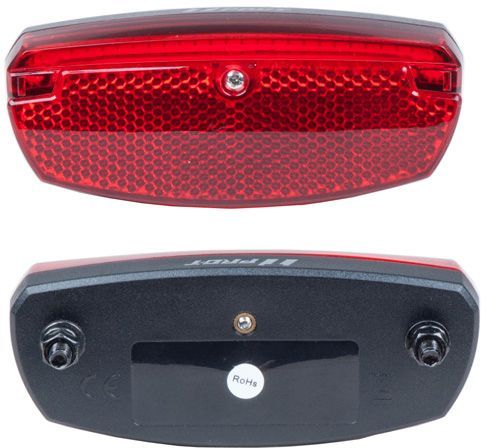 Světlo zadní PRO-T Plus blikací 10 Lumen na nosič