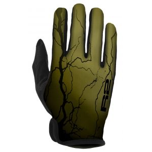 Rukavice R2 Flash black/green