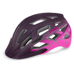 Dámská cyklo helma R2 Lumen purple/pink
