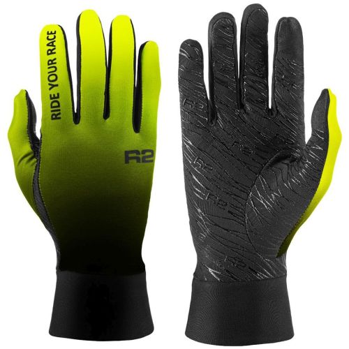 Rukavice R2 Ligero black/neon yellow