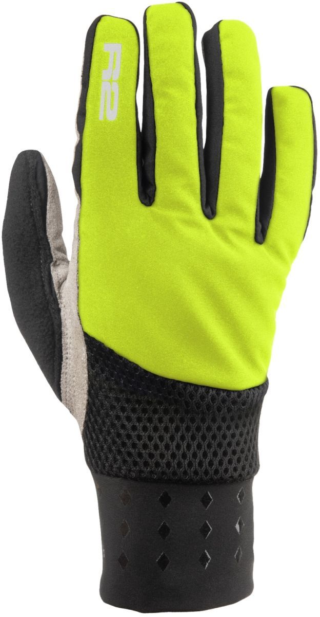 Rukavice R2 Bond neon yellow/black/grey