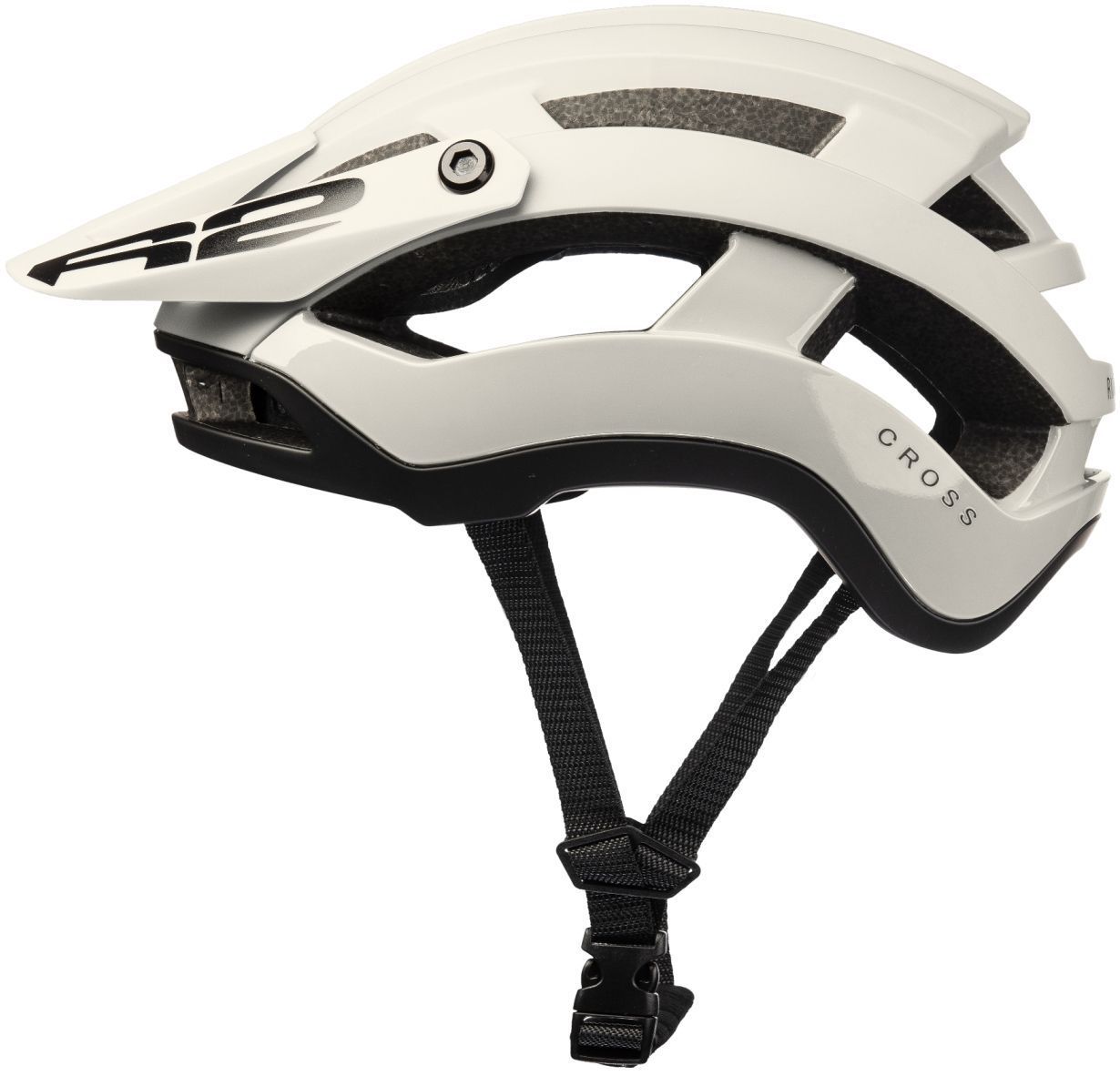 MTB přilba R2 Cross white/black