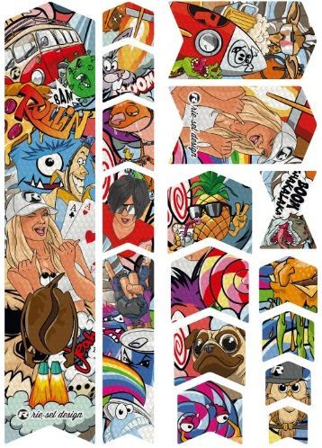 Fólie na rám Rie:sel TAPE 3000 stickerbomb eyecatcher