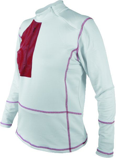 Dámská mikina Sensor Micro Stretch bílá