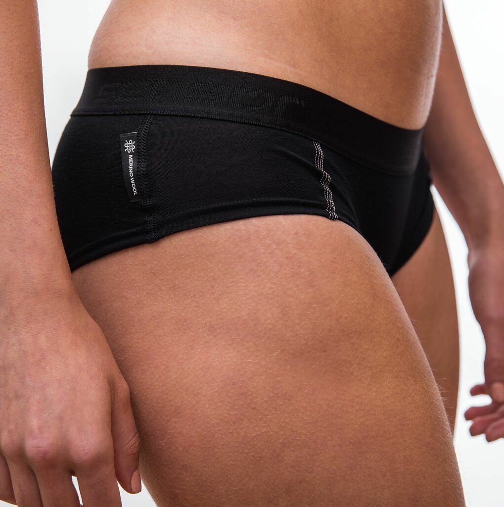 Kalhotky Sensor Merino Active černé