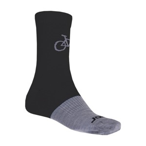 Ponožky Sensor Tour Merino Wool černá/šedá