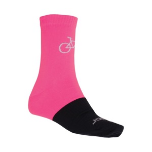 Ponožky Sensor Tour Merino Wool růžová/černá