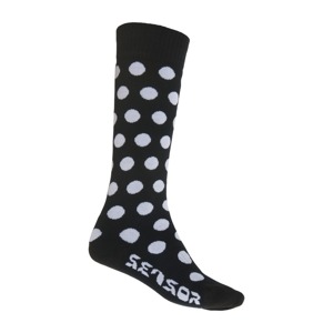 Ponožky Sensor Thermosnow Dots černá