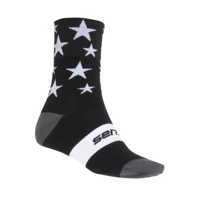 Ponožky Sensor Stars černá/bílá