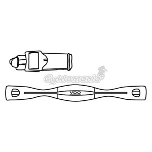 Digitální hrudní pás VDO pro model MC 2.0 WL